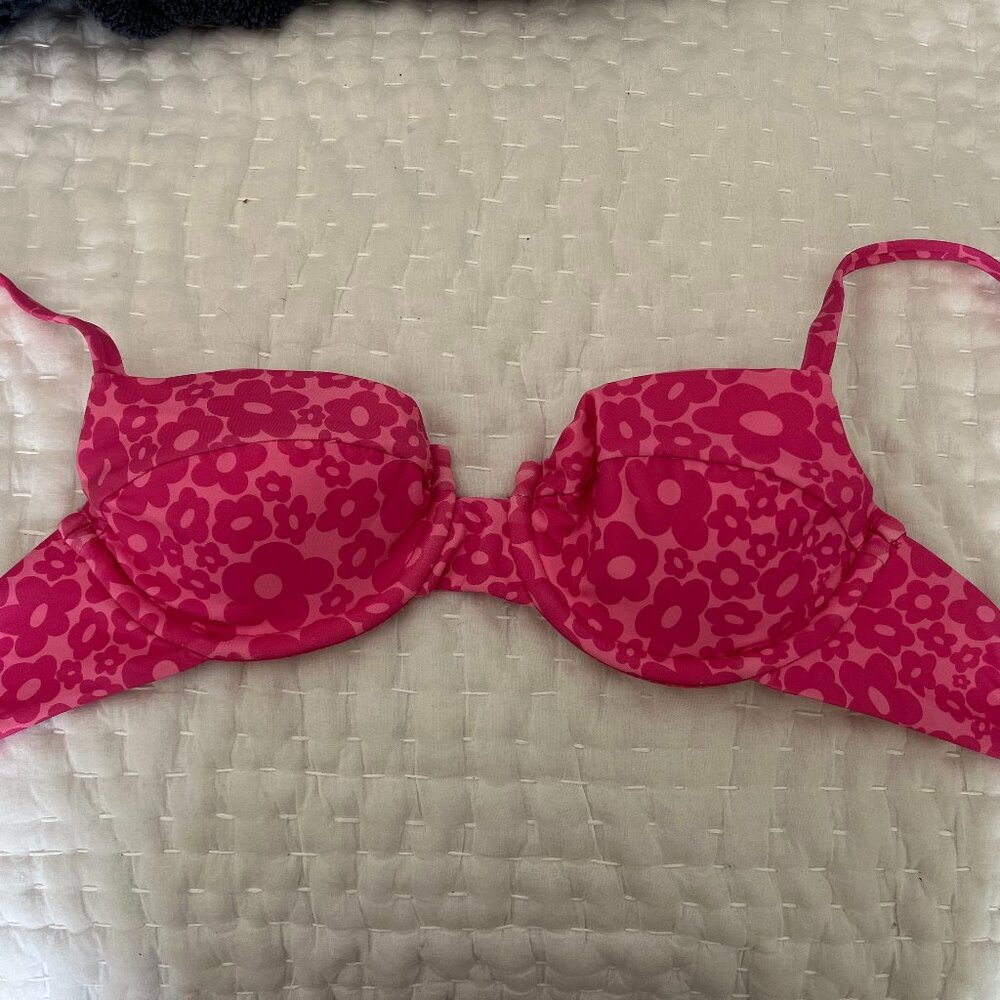 Dippin Daisy's Pink Bikini Top